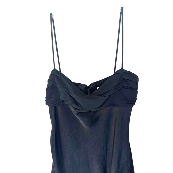 Bec & Bridge Giulia Black Leg Split Formal Cocktail Evening Maxi Dress Size 6 - Picture 5 of 11